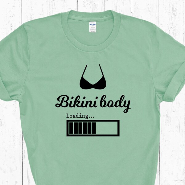 Bikini Body T Shirt Etsy