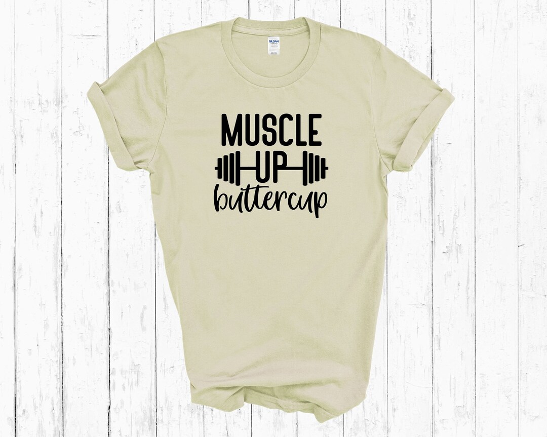 Muscle up Buttercup Shirt Muscle up Buttercup Ladies Tank Etsy
