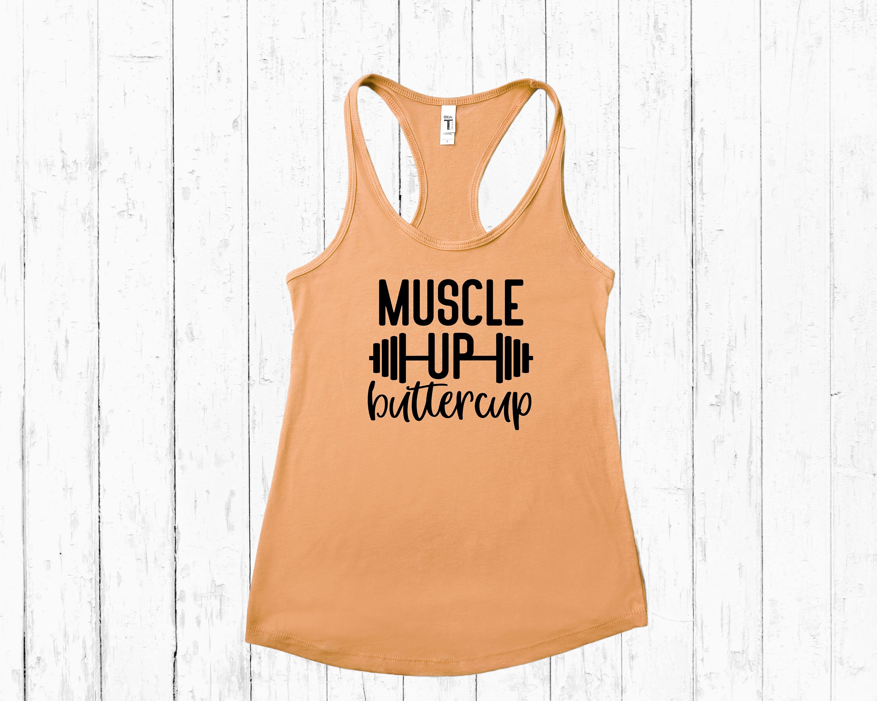 Muscle up Buttercup Shirt Muscle up Buttercup Ladies Tank Etsy