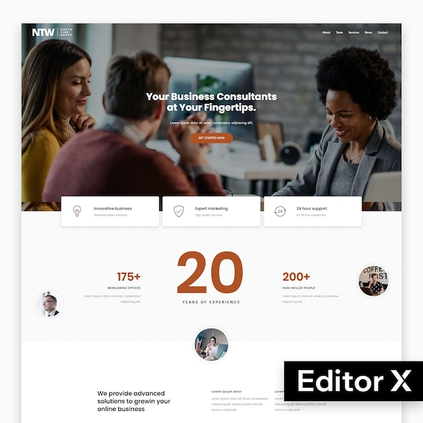 Wix Template Etsy