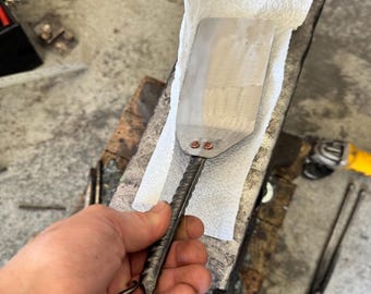 Hand forged spatula