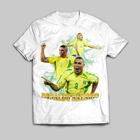 Ronaldo Nazario Vintage Style T-shirt 