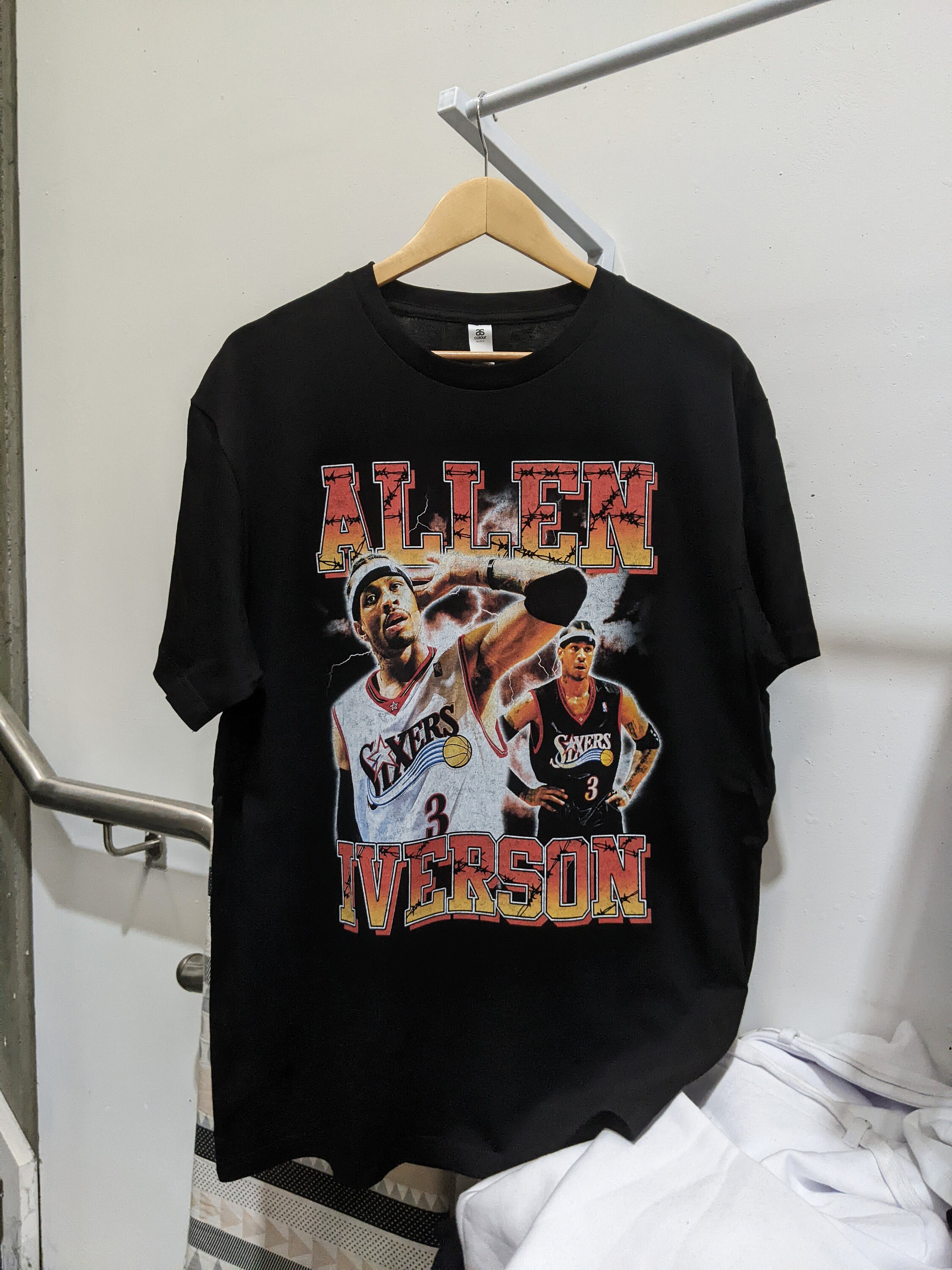Allen Iverson Vintage Style T-shirt 