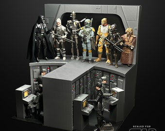 Star Destroyer Bridge 3D Print STL Files - Inspired by Star Wars: The Empire Strikes Back