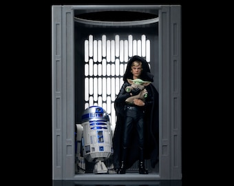Star Wars: The Mandalorian Aufzug STL 3D Druck Dateien