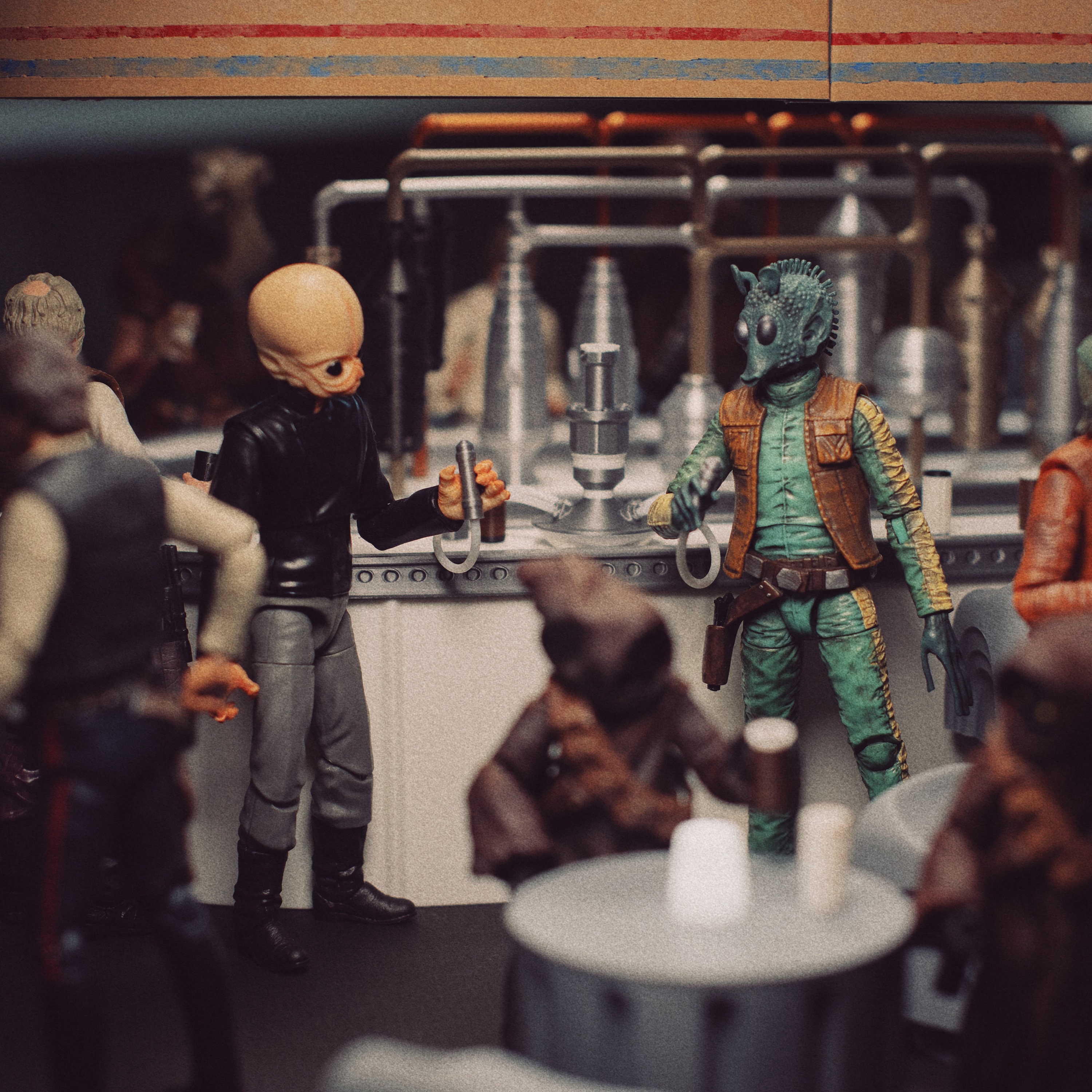 フィギュア Star Wars カンティーナ 3Dジオラマ サンドトルーパー付