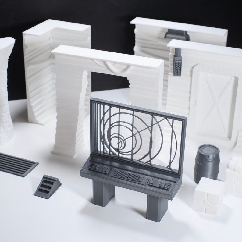 Hoth Echo Base Black Series STL 3D Print Files Inspired by Etsy