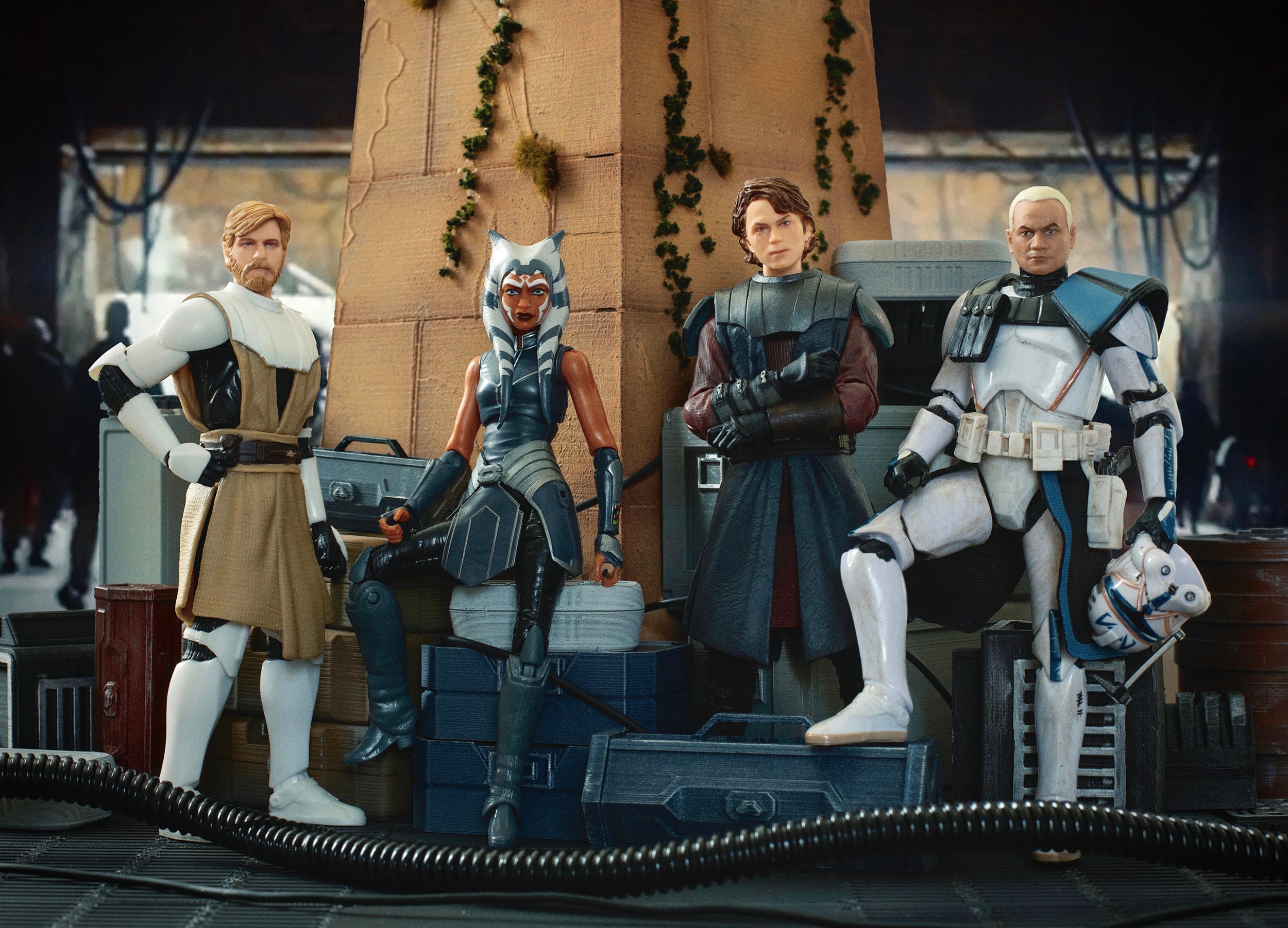 Yavin Rebel Base Crates and Column Diorama STL Files Star Yavin Rebel Base Crates and Column Diorama STL Files Star