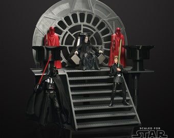 Archivos de impresión 3D STL de la Sala del Trono Palpatine del Emperador - Inspirados en Star Wars: El Imperio Contraataca