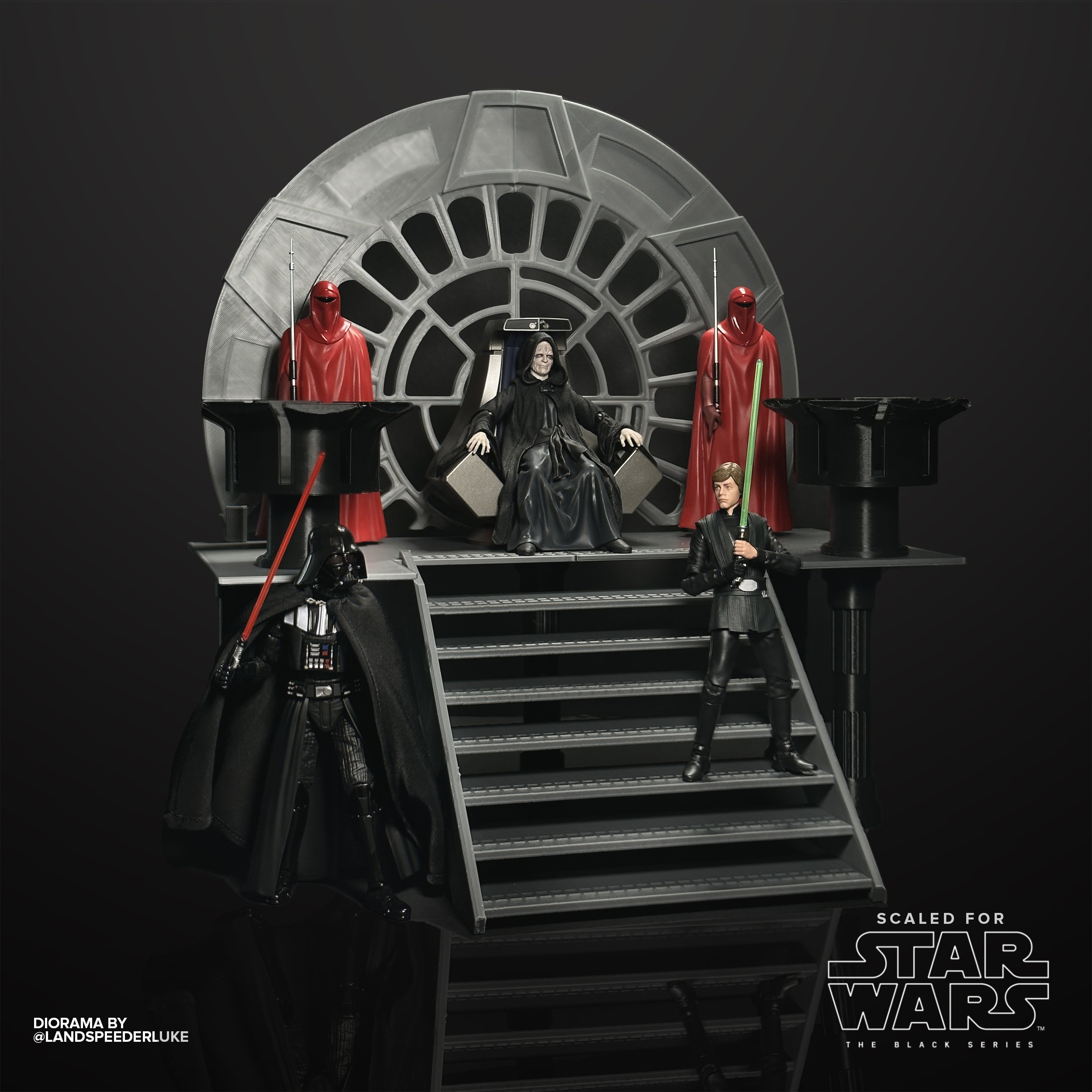 Black series 2024 palpatine throne