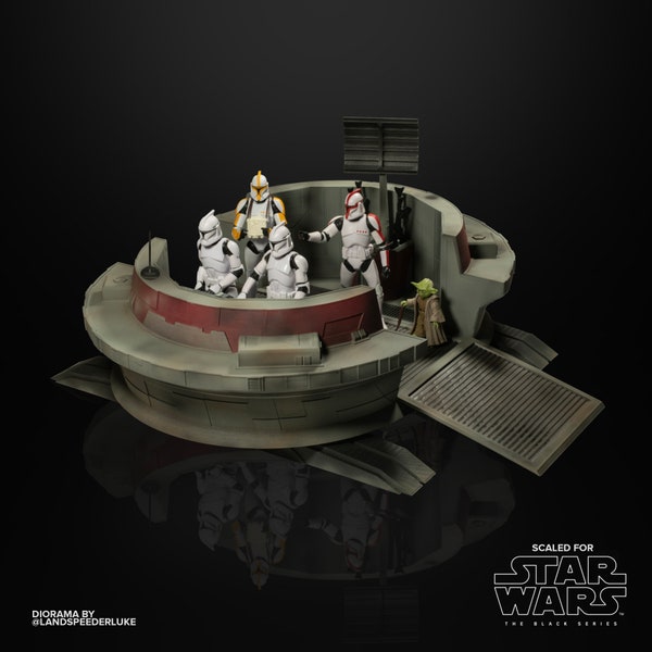 Forward Command Center STL 3D Print Files - Inspired by Star Wars: Attack of the Clones