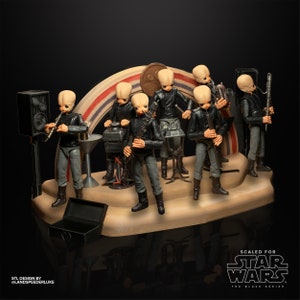 Star Wars Cantina Bandstand - A New Hope Inspired STL Files
