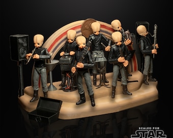 Star Wars Cantina Bandstand - A New Hope Inspired STL Files