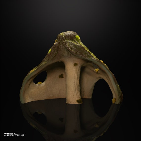 ヨーダの小屋ジオラマ STL 3D プリント ファイル - スターウォーズ