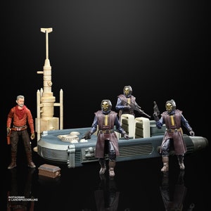 Pyke Speeder and Moisture Vaporator STL 3D Print Files - Inspired by Star Wars: The Book of Boba Fett