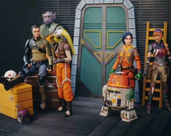 The Ghost - 3D Print Files - Geïnspireerd door Star Wars: Rebels