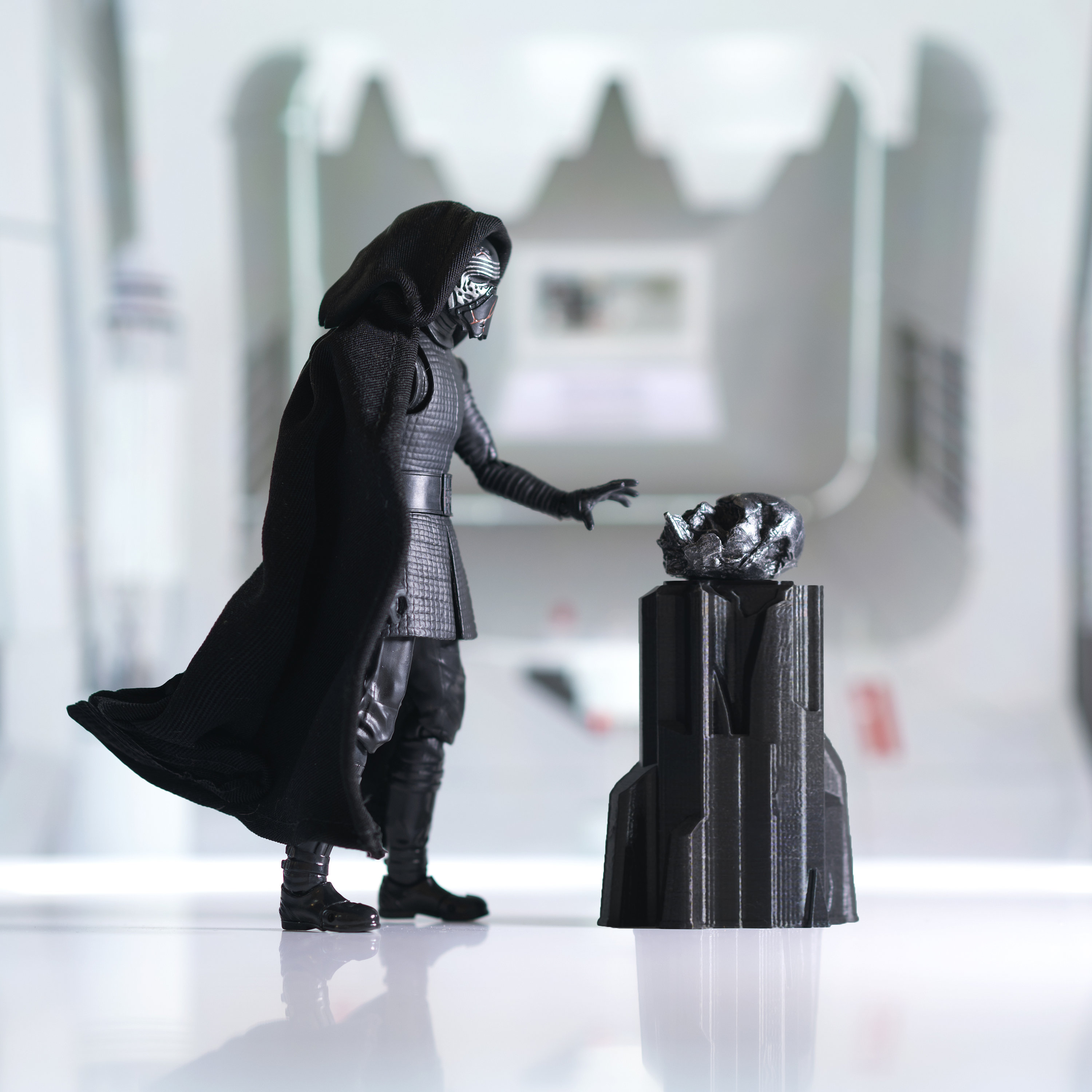 Vader Helmet Stand Diorama STL Files Star Wars Black Series Etsy Canada