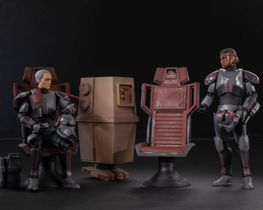 Bad Batch Cockpit STL 3D Print Files Inspired by Star Wars the Bad Batch 