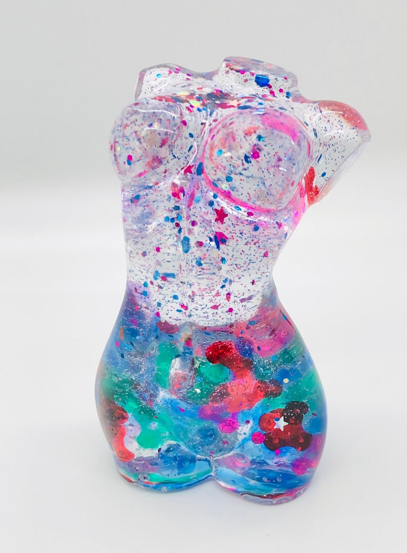 Goddess Resin Female Body Figure Torso Etsy