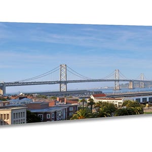San Francisco Bay Bridge Wall Art – Stunning Bay Area Photography from AT&T Park – SF Decor and Gift Idea
