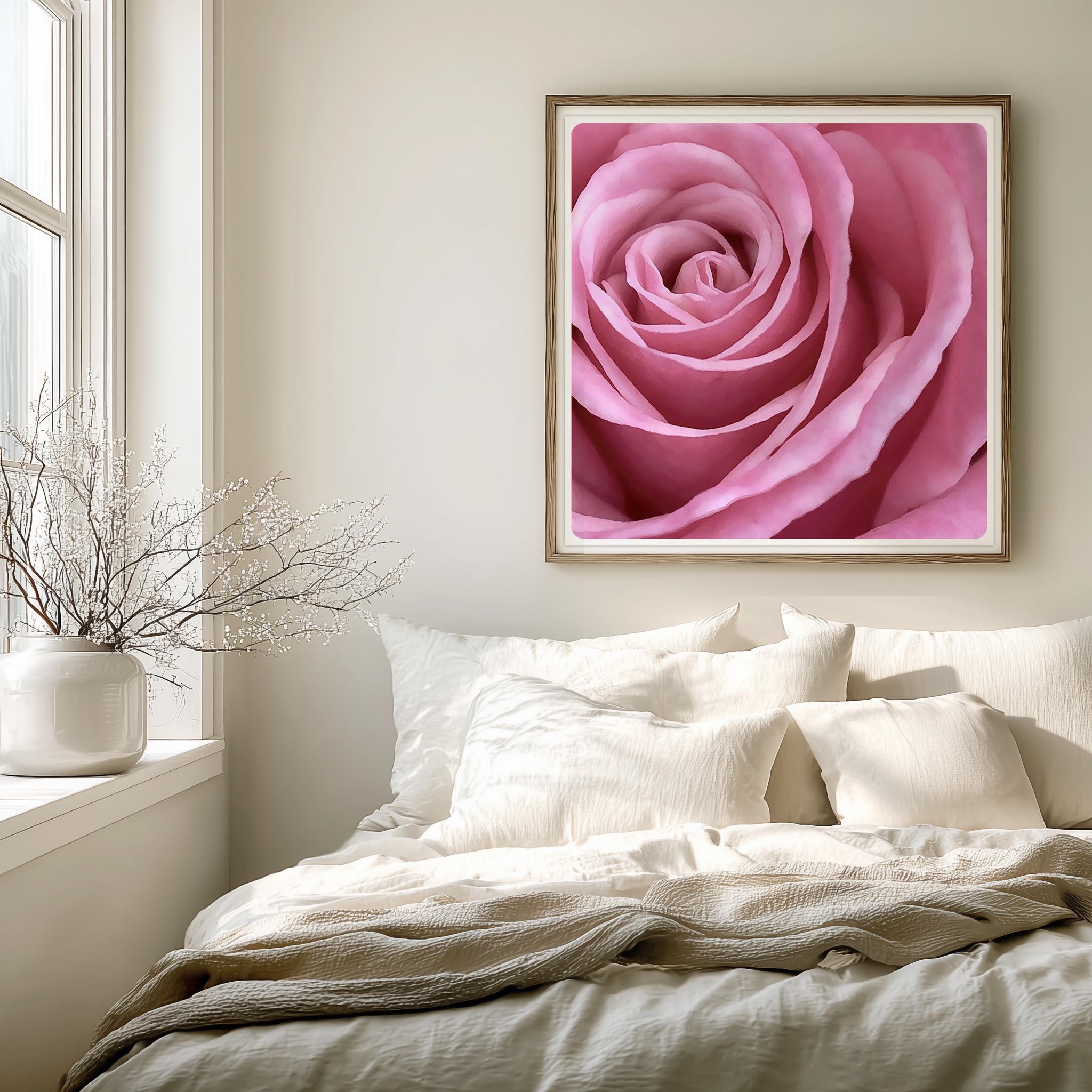 Blush Pink Floral Wall Art Set | Rose Ranunculus Botanical Prints (set ...