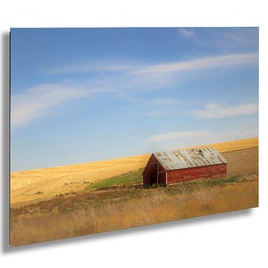 Rustic Barn Photography Print: Vintage Farmhouse Wall Art