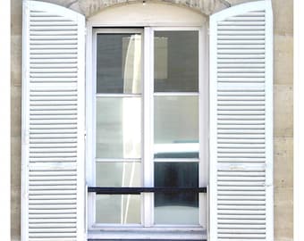 French Shutters in Soft Light