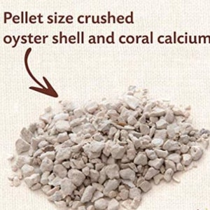 Calcium Blend Crushed Coral & Oyster Shell Hermit Crab Food