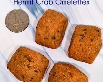 Crabilettes Hermit Crab Omelettes! 4 Pack Soft Baked