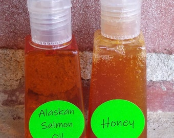 Alaskan Salmon Oil and Honey For Hermit Crabs 1 ounce Bottles