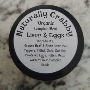 Liver & Eggs for Hermit Crabs Complete Meal