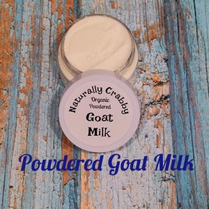1 Ounce Goat Milk Powdered for Hermit Crabs