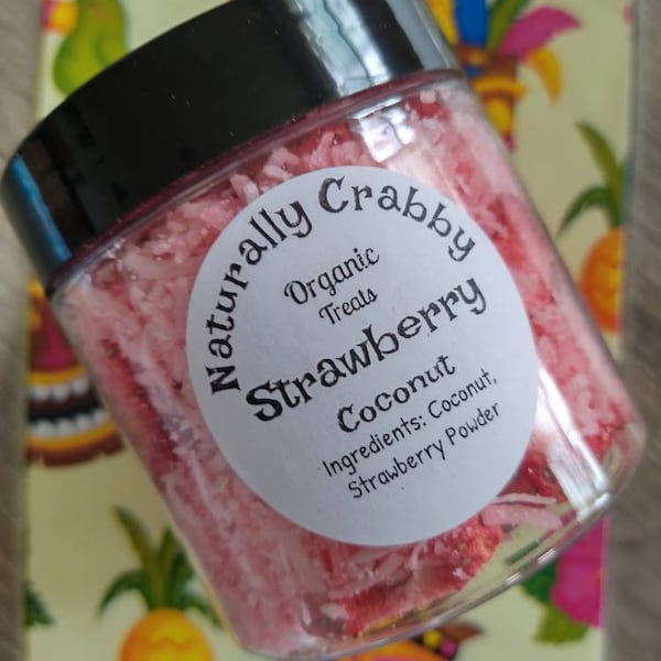 Strawberry Coconut for Hermit Crabs