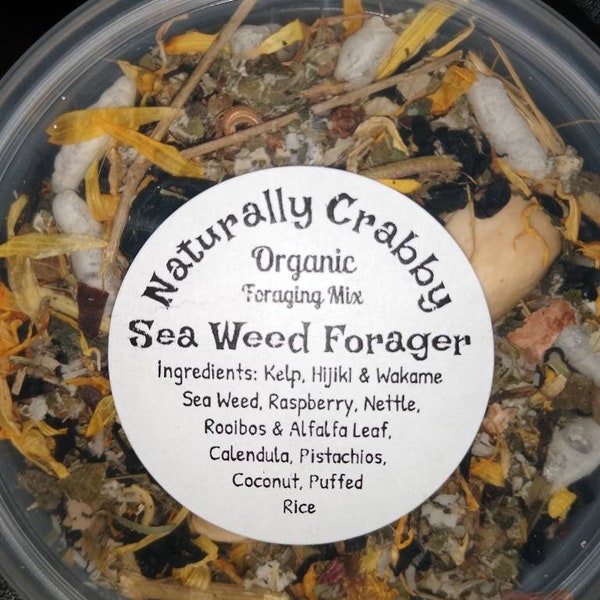 Sea Weed Forager Mix For Hermit Crabs