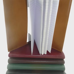 Luxury Leather Diary Notebook Journal A5 refillable note book notepad 4 SOLD