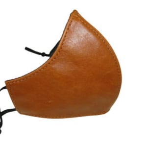 Gesichtsmaske Leder Einstellbar Schutz Mode Gesichtsbedeckung Erwachsene Unisex 3 VERKAUFT