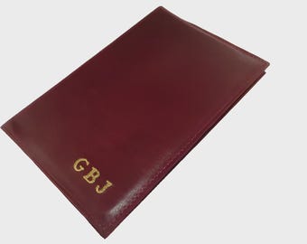 Diario, cuaderno, diario, A5, recargable, personalizado, de cuero de lujo, libreta de notas, Reino Unido