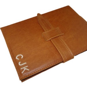 Real Leather Travel Notebook Journal A5 refillable Diary custom Personalised
