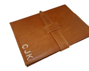 Real Leather Travel Notebook Journal A5 refillable Diary custom Personalised