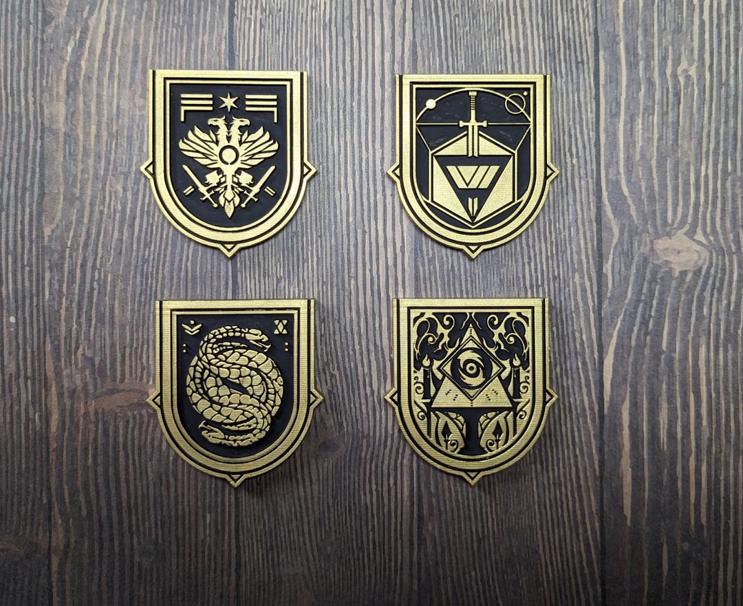 Buy Destiny Gilded Seals 3d Printed Destiny Rewards Online in India - Etsy