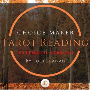 CHOICE MAKER Erweitert | Video Tarotlesung | Orakel Kartenlegung | Optionen | Auswahl | Pro & Kontra | Entscheidung Müdigkeit | überwältigen | bestellen