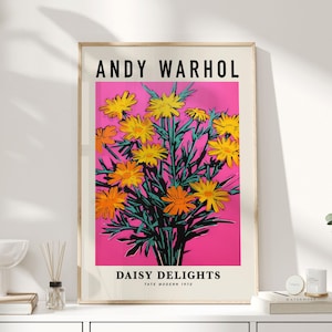 Andy Warhol Print, Art Prints Warhol, Andy Warhol Art, Andy Warhol Poster, Vintage Poster, Trendy Wall Art, Pop Art, Pop Art Wall Art