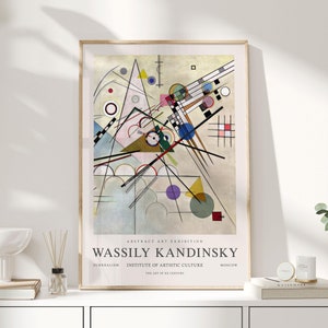 Wassily Kandinsky, Kandinsky Print, Kandinsky Wall Art, Russian Art, Russian Print, Abstract Art, Wallart Abstract, Abstract Wall Art