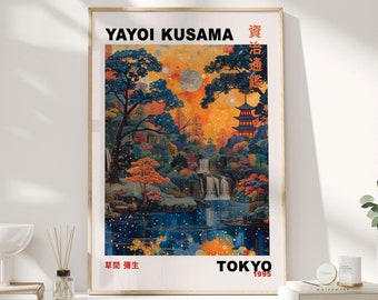 Yayoi Kusama, Yayoi Kusama Print, Yayoi Kusama Poster, Japanese