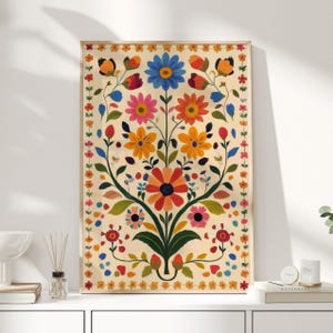 Mexican Print, Mexican Art, Mexican Decor, Mexican Painting, Mexican Wall Art, Mexican Home Decor, Mexican Art Print, Mexican Folk Art