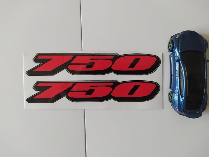 TP GSXR "" 750"" Fairing Decals/ Stickers image