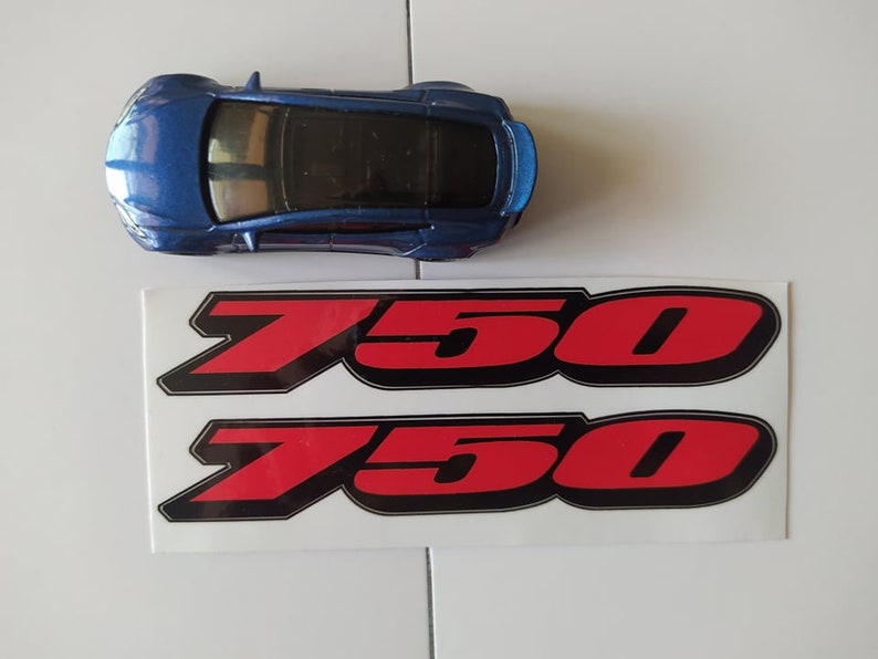 TP GSXR "" 750"" Fairing Decals/ Stickers item image
