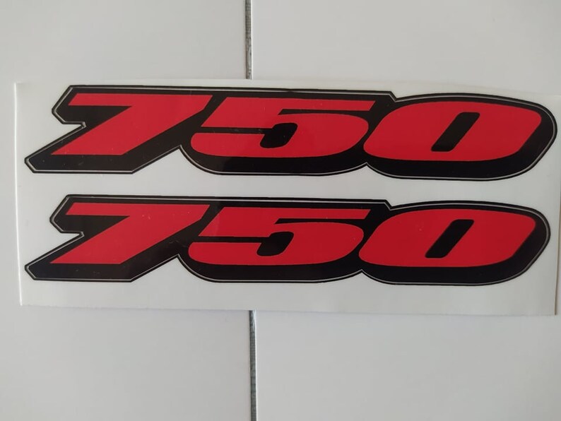 TP GSXR "" 750"" Fairing Decals/ Stickers image