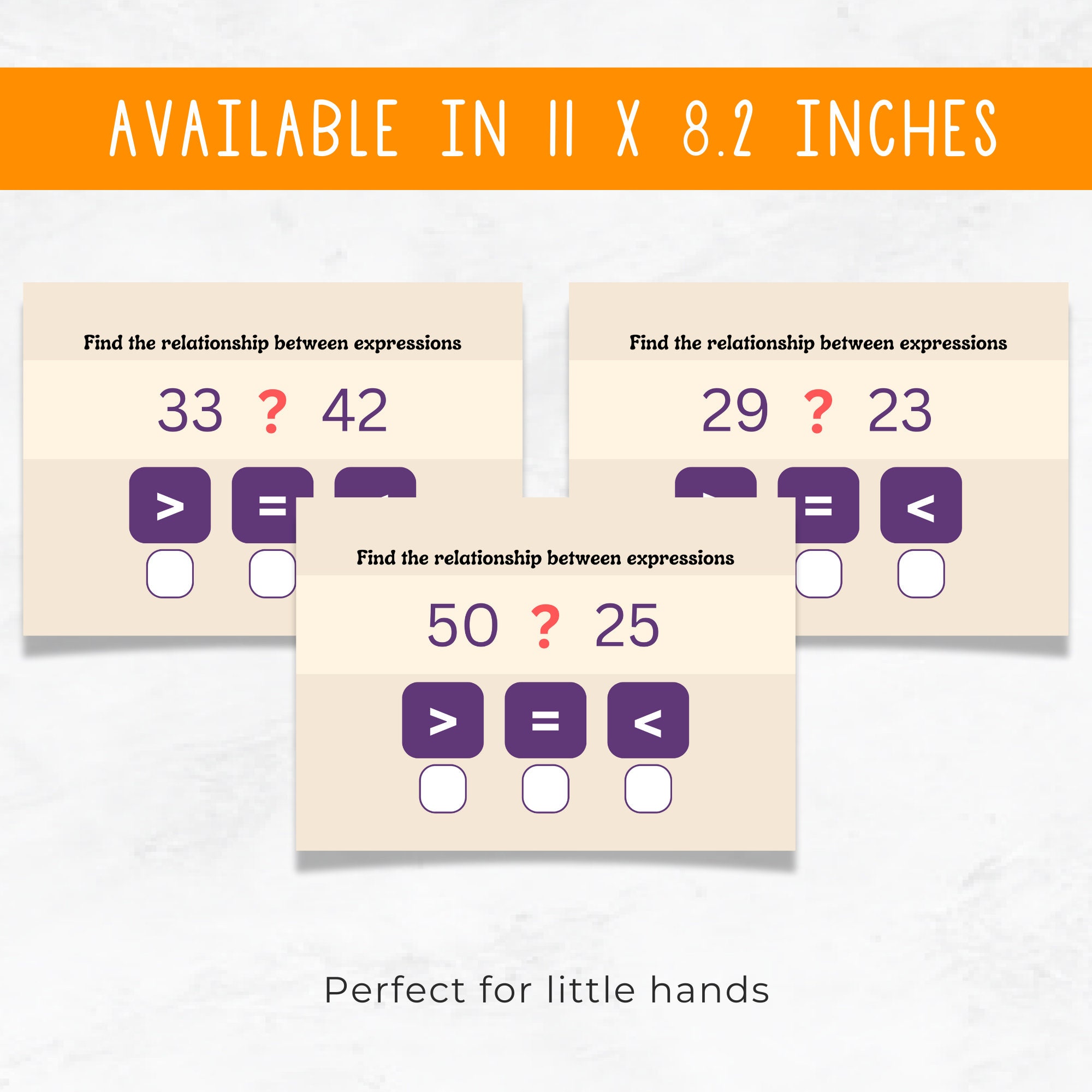 Are You Bigger Than Me - Math Games for Kids. Educational Activity ...