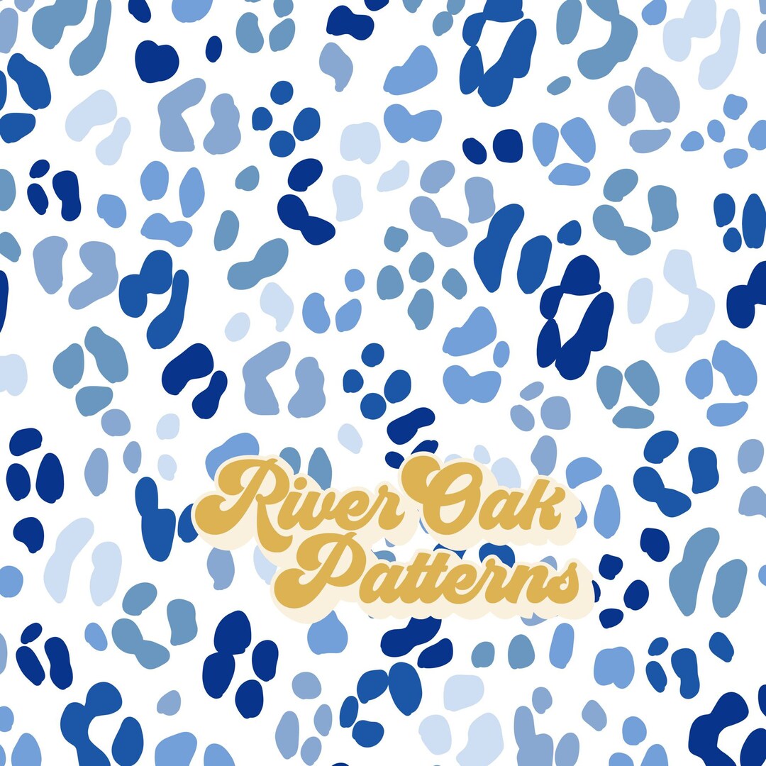 Leopard Print Seamless Pattern for Fabric Sublimation Repeating File ...